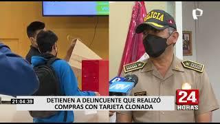 Cercado de Lima capturan a sujeto que recogía PlayStation comprada con tarjeta clonada