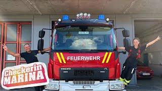 Der Feuerwehr-Check  Reportage für Kinder  Checkerin Marina