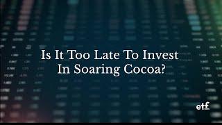 Talk ETFs Is It Too Late to Invest in Soaring Cocoa?