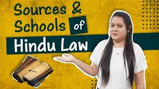 Sources of Hindu Law  Ancient & Modern Sources  Family Law