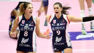 Kaja Grobelna & Francesca Villani Top Scorer & MVP in Novara-Chieri  Lega Volley Femminile 2223