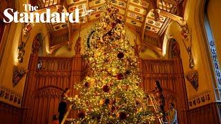 Windsor Castle unveils its 2023 Christmas decorations