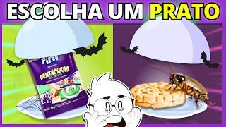 ️ ESCOLHA UM PRATO  Edição HALLOWEEN ‍️  O que você prefere? #buuquiz #quiz