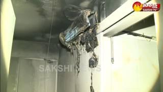 Fire Accident at Srinagar Colony Tanvir Hospital   Hyderabad