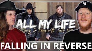 Falling In Reverse - All My Life ft. Jelly Roll REACTION  OB DAVE REACTS