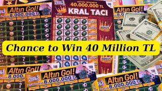 Today We Are Scratch 40 Million Big Winning Scratch Cards.