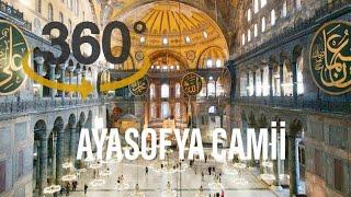 360 Video - Ayasofya Cami İçi İlk Defa Böyle Görüntülendi Sanal Tur Vr