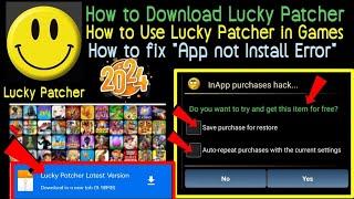 How to Download  And Use Lucky Patcher Any Android 2024