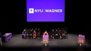 NYU Wagner Convocation Classes of 2020 and 2021