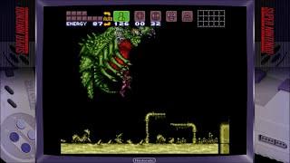 SUPER METROID SNES - Walkthrough 9 - Draygoon Boss Fight and All Remaining Maridia Power Ups