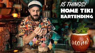 15 tools for home tiki bartending
