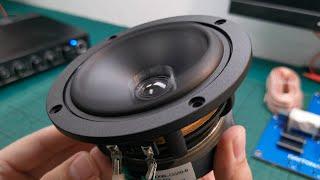  Dayton Audio  CX120-8 4 Coaxial Driver with 34 Silk Dome Tweeter - excursion test