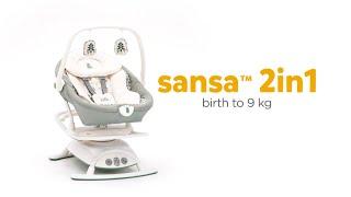 Joie sansa™ 2in1  Leading Multi-Motion Swing & Rocker for Newborns