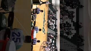 Emmanuel Thomas Playing The Basketball Game With Basketball Team At Allen Park High School Part 1