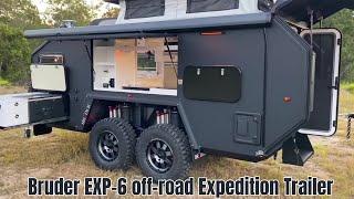 Smart Management System Attracts Attention .Bruder EXP-6 off-road Expedition Trailer