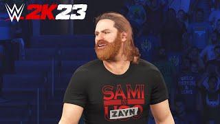 WWE 2K23 - Sami Zayn Entrance Signature Finisher