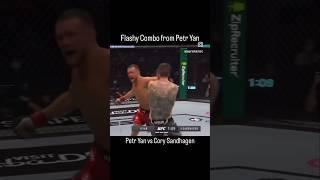 What a Combo from Petr Yan.. One of the best Bantamweight fights EVER