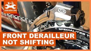 The 6 best ways to fix a front derailleur not shifting to highest gear