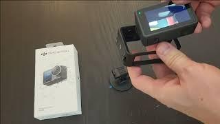 First use DJI Osmo Action 3 Standard Combo Outdoor Action Camera