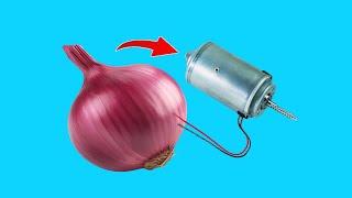 Amazing Bright ideas with Onion and Moter
