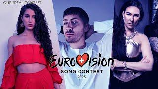 Eurovision 2025  My Ideal Contest w a friend  45 Countries