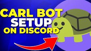 How to Add and Setup Carl Bot on Discord  Auto Roles Reaction Roles Welcome Messages Mute Role