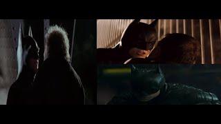 Im Batman Introduction Scene Compilation Michael Keaton vs Christian Bale vs Robert Pattinson