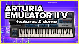 Arturia Emulator II V - Features Demo and Review - Emulator II VST Synth  Arturia V Collection