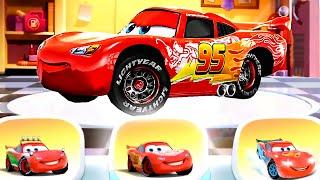 McQueen and 5 car - Cars 2 Fast as Lightning