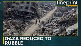 Israel-Hamas war Chinas satellite reveals Gazas unprecedented destruction  WION Fineprint