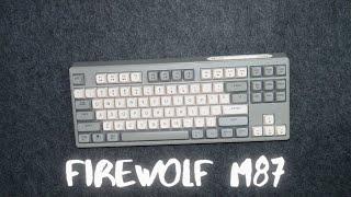 FIREWOLF M87 - DUAL MODE MEMBRANE KEYBOARD OK BA?  UNBOX AND TEST 