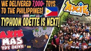 Axiemas Toy Drive 2021 and #TyphoonOdette relief  Axie Infinity - NFT  PlayToEarn game