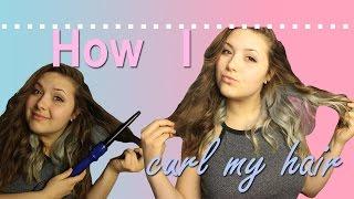 How I curl My hair easiest way  Hopexproductions