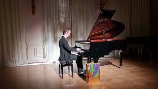 VLAD ISHENIN. Playing encore. Rachmaninov. Prelude c minor op.23 n.7