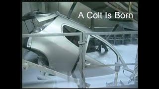 Mitsubishi Colt CZT Being Painted at the Factory in Holland. See your Colt being Born.