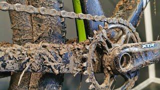 Full Guide On Washing A Bike After Extremely Muddy Race.