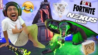 FORTNITE Nexus War DR. DOOM vs. FGTeeV Chapter 2 Season 4 First Reaction