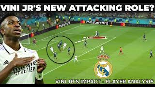 How Vini Jr Was Reals KEY Player  Real Madrid vs Atalanta 2-0  Tactical Analysis