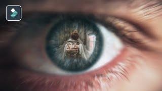 Filmora ZOOM through Eye Transition Tutorial  How To Edit With Filmora