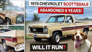 Will It Run?? 1975 Chevrolet C20 Scottsdale Destined for the Scrap Squarebody Revival