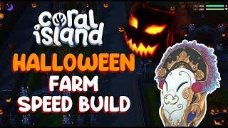 Coral Island Halloween Theme Speed Build