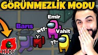 GÖRÜNMEZ OLUP HERKESİN İÇİNDE KILL ALIYORUM  AMONG US YENİ GÖRÜNMEZLİK MODU  Barış Can