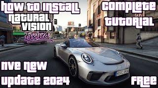 How to install BEST FREE Graphics Mod in GTA V 2024  Complete and easy tutorial for beginners.