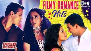 Filmi Romance - Video Jukebox  Hindi Romantic Songs  Hindi Love Songs Collection