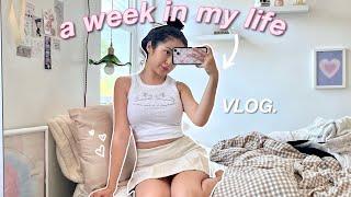 productive daily life vlog   realistic summer routine what i wear + outfit ideas ft. Lewkin