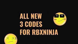 RBXNINJA PROMOCODES