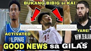 AJ EDU is BACK SIKAT si KAI SOTTO sa JAPAN BUMILIB sa LARO  YARE NA sa GILAS Ang New Zealand 