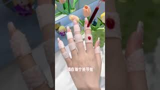 A hand care routine  #asmr #routine