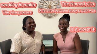 MALTA WORK VISA PROCESS  NOMAD VISA