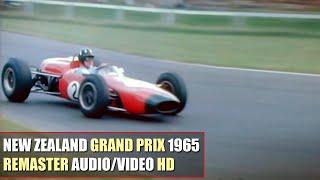 HD F1 1965 New Zealand Grand Prix Pukekohe Park REMASTER AUDIOVIDEO